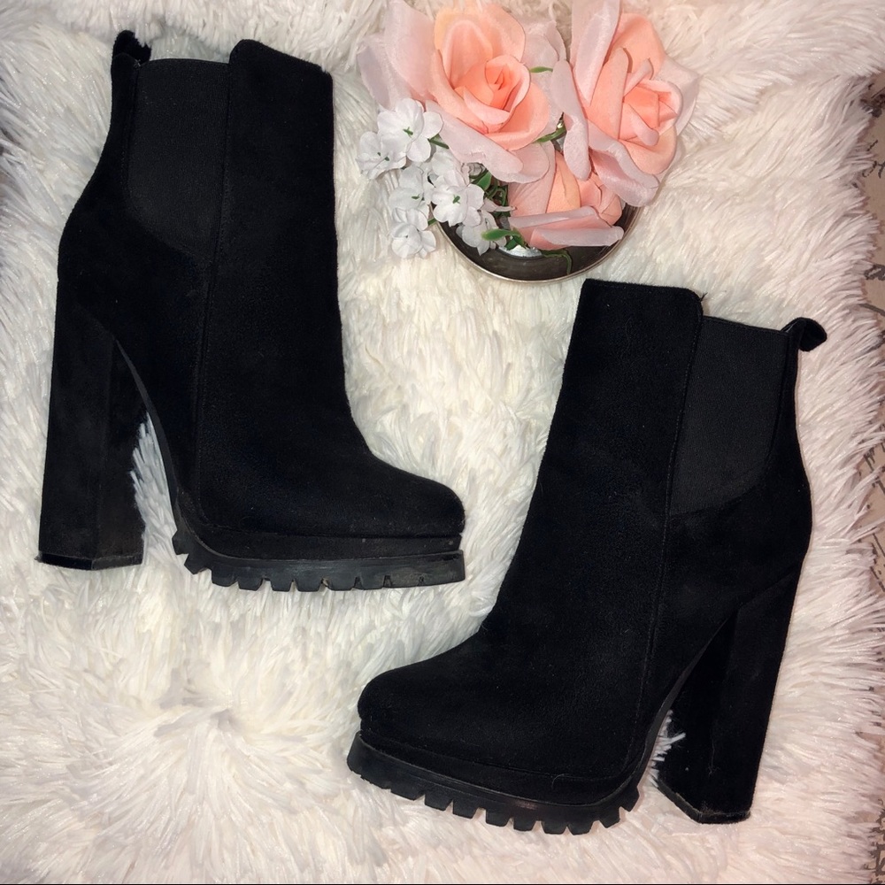 PARK CITY BOOTIES - BLACK